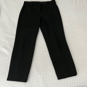 J CREW Black High Rise Cropped Pants